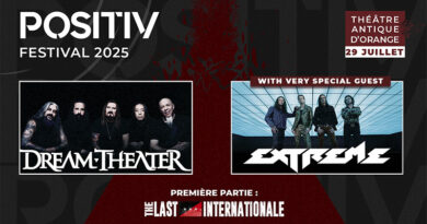 Dream Theater et Extreme à l’affiche du Positiv Festival 2025 au Théâtre Antique d’Orange