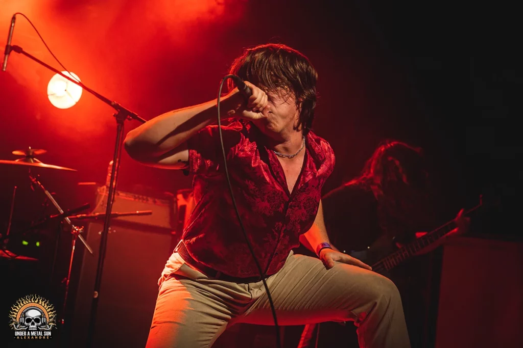 AZELMA lors du concert à La Moba le 09 mais 2025 – © Under a Metal Sun AZELMA lors du concert à La Moba le 09 mais 2025 - © Under a Metal Sun