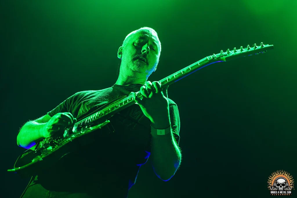 Jérôme, guitariste de Breeding Chaos en 1ère partie de DAGOBA le 26 avril 2025 - Under a Metal Sun