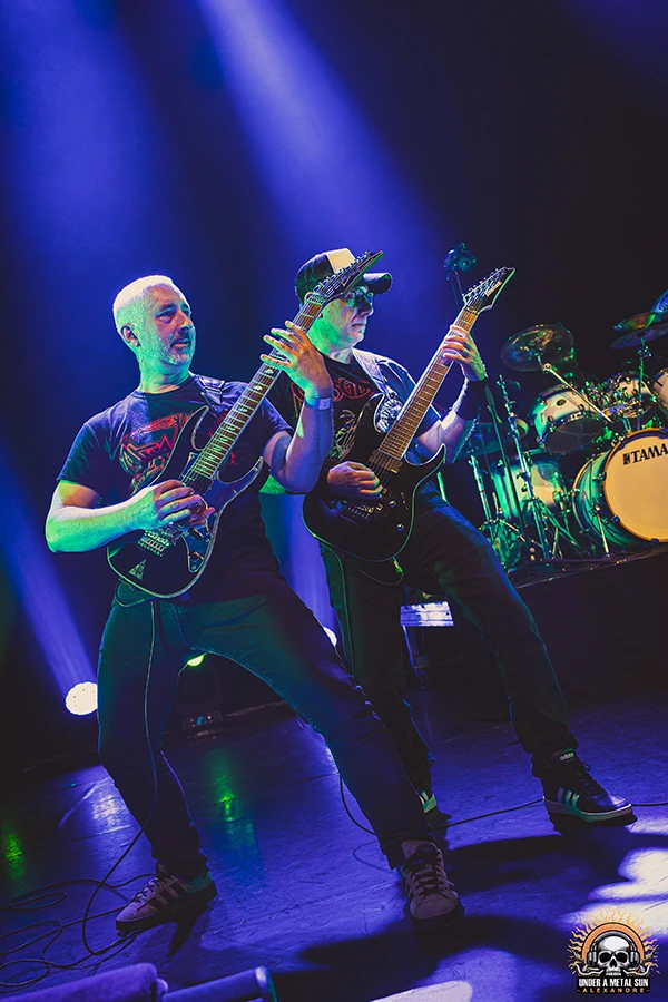 En 1ère partie de DAGOBA au 6Mic le 26 avril 2025, Bruno et Jérôme de Breeding Chaos - Under a Metal Sun