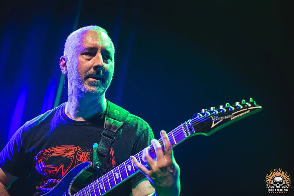 En 1ère partie de DAGOBA au 6Mic, Jérôme le guitariste de Breeding Chaos - Under a Metal Sun