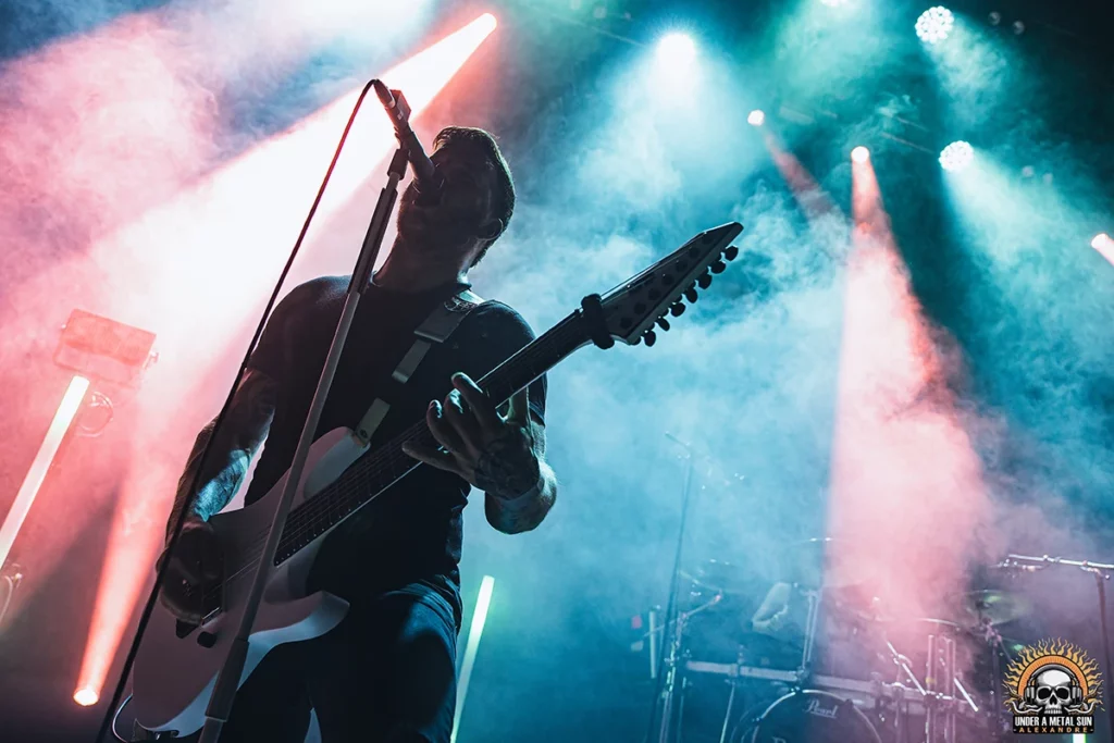 Ritch, guitariste de DAGOBA au 6mic d'Aix en Provence le 26 avril 2025 - Under a Metal Sun