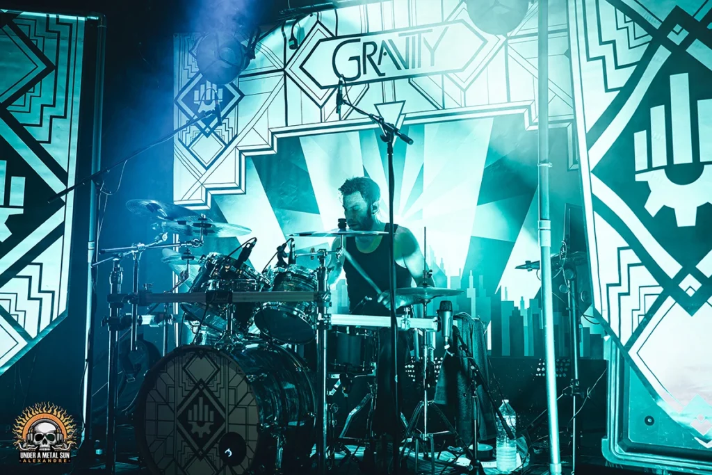 Richy, batteur de GRAVITY, lors du 1er concert organisé par l'asso Rhône's Headbangers le 9 mai 2025 - Under a Metal Sun Richy, batteur de GRAVITY, lors du 1er concert organisé par l'asso Rhône's Headbangers le 9 mai 2025 - Under a Metal Sun