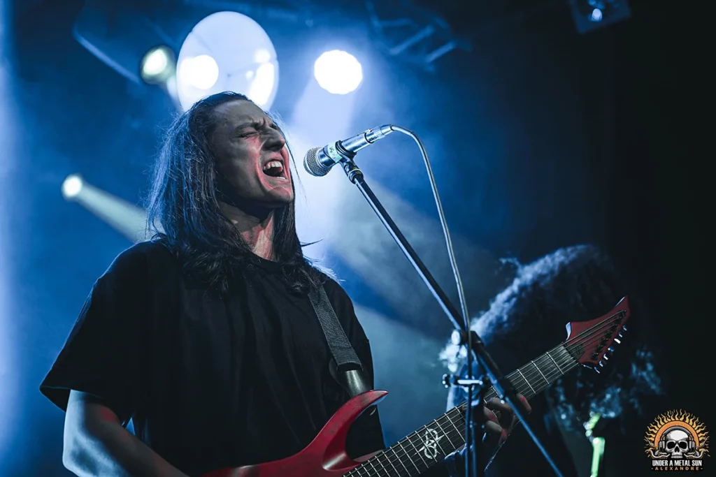 Hugo T. , frontman de SEPTARIA - © Under a Metal Sun Hugo T. , frontman de SEPTARIA - © Under a Metal Sun