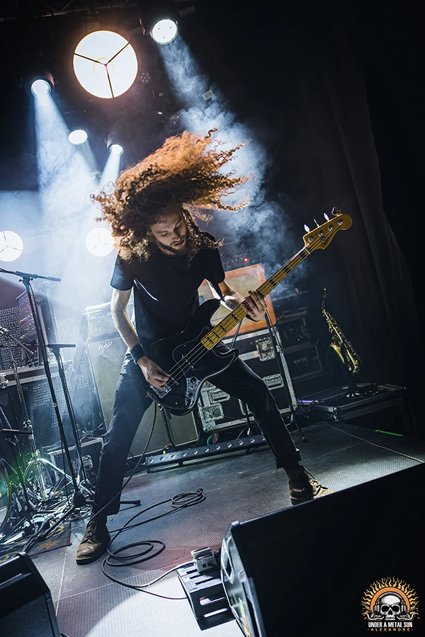 Baptiste, le bassiste de SEPTARIA - © Under a Metal Sun Baptiste, le bassiste de SEPTARIA - © Under a Metal Sun