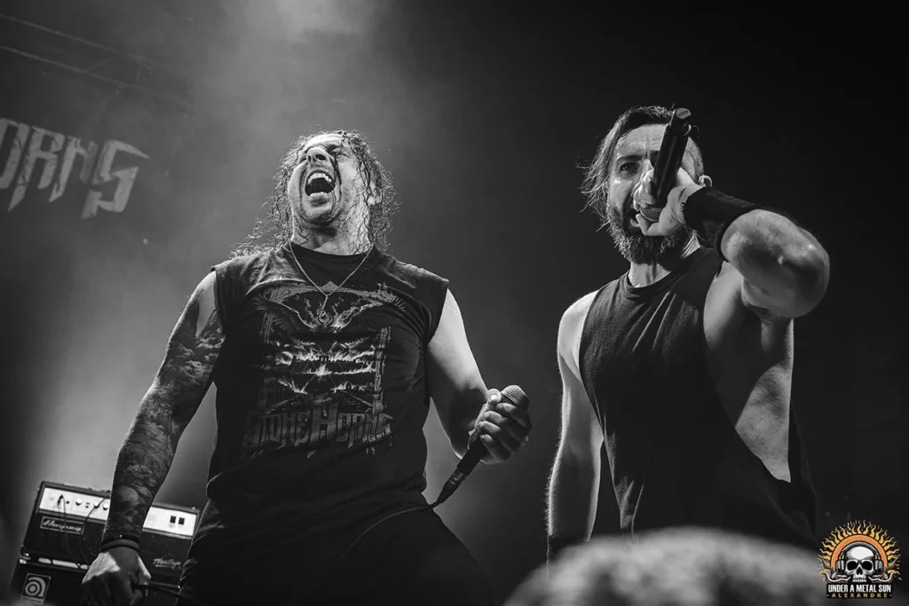 Fred d'ACOD en featuring avec Stone Horns au 6 mic le 26 avril 2025 - Under a Metal Sun