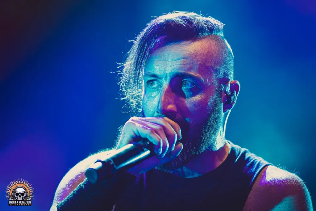 Portrait de Devf, chanteur de Stone Horns - Under a Metal Sun