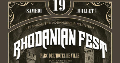 La 1ère édition du Rhodanian Fest aura lieu le 19 juillet 2025 à Pont-Saint-Esprit - Under a Metal Sun