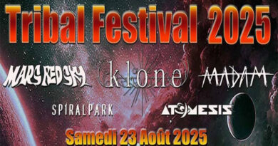 Tribal Festival 2025, le 23 août avec Klone, Madam, Mars Red Sky, Spiralpark et Atomesis