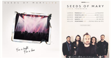 Seeds of Mary : NOUVELLES DATES et EXTRAIT LIVE DU TITRE FIRE IS BRIGHT, FIRE IS CLEAN