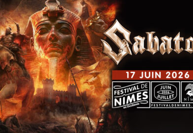 SABATON le 17 juin 2026 au Festival de Nîmes