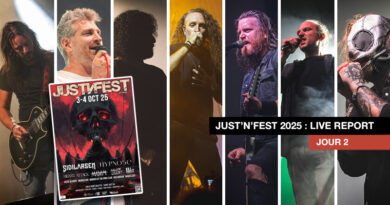 Chronique de la 2eme journée du Just'n'fest 2025 - © Under a Metal Sun