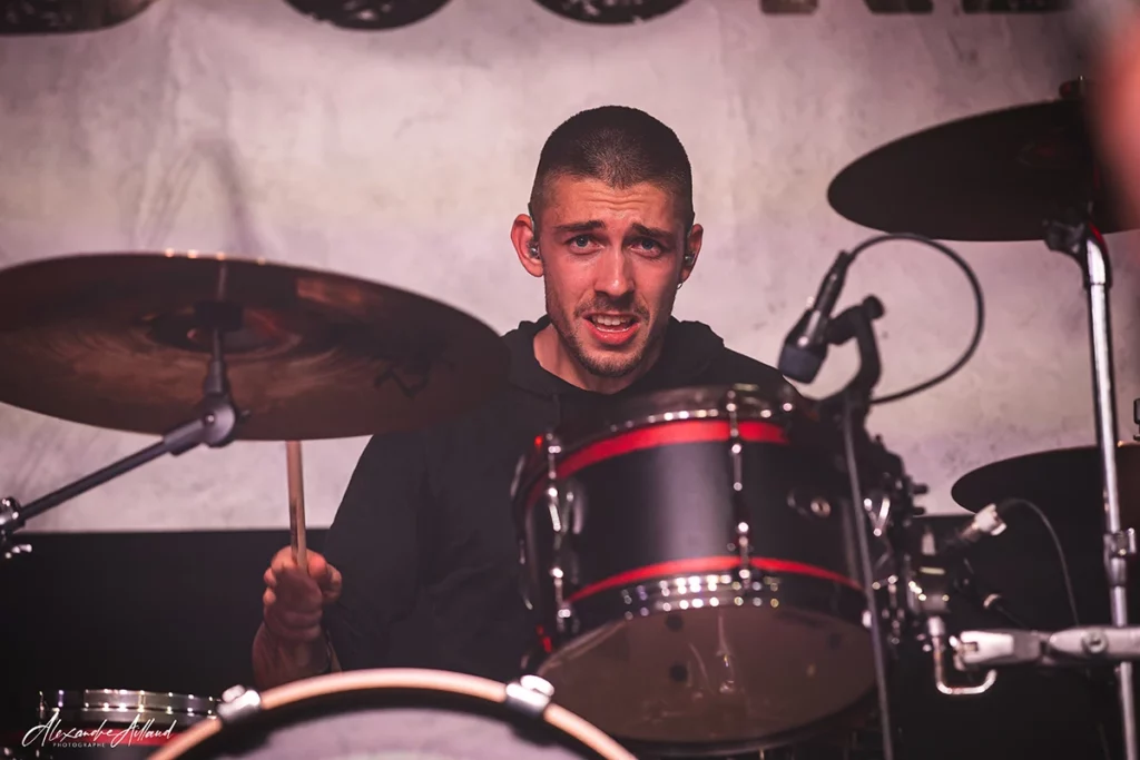 Le batteur de Red Gordon