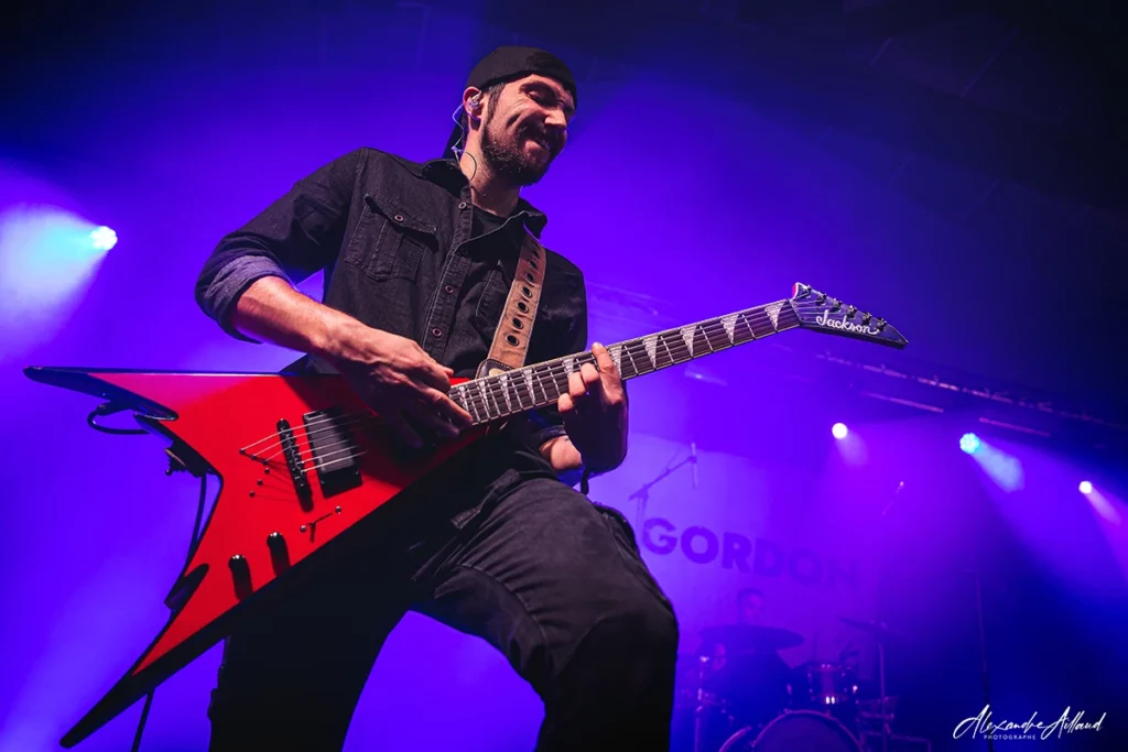Le guitariste de Red Gordon
