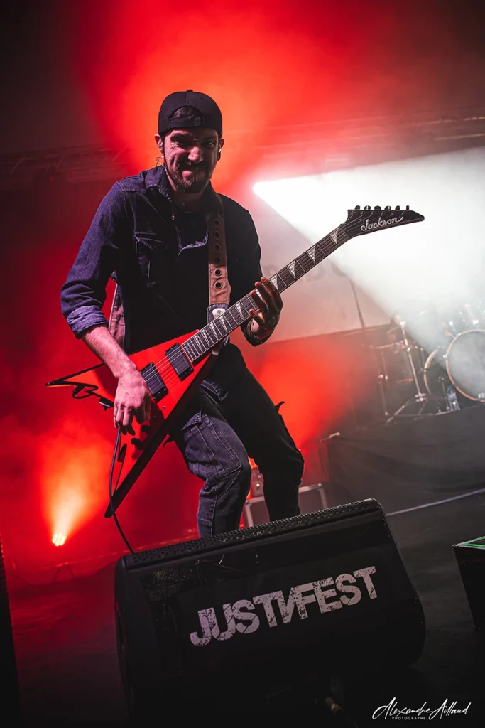 Le guitariste de Red Gordon