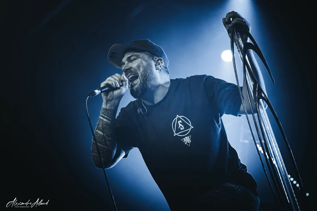 Alex SOLES, chanteur de SCARLEAN à la Metal Nights du 18 octobre 2025 Alex SOLES, chanteur de SCARLEAN à la Metal Nights du 18 octobre 2025