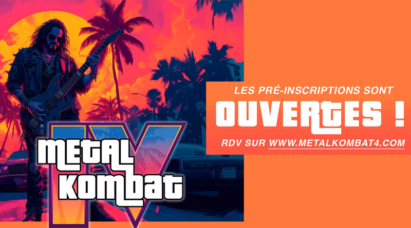Metal Kombat revient pour un 4ème tournoi !