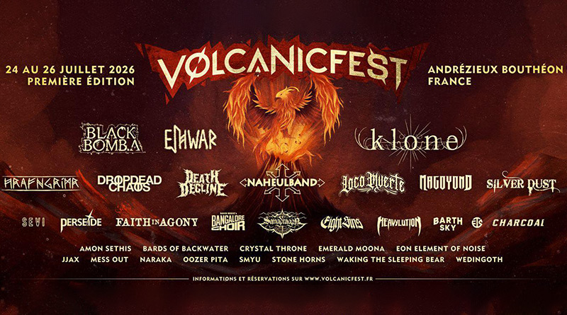 Le Volcanic Fest dévoile la programmation de sa 1ère édition - © Under a Metal Sun