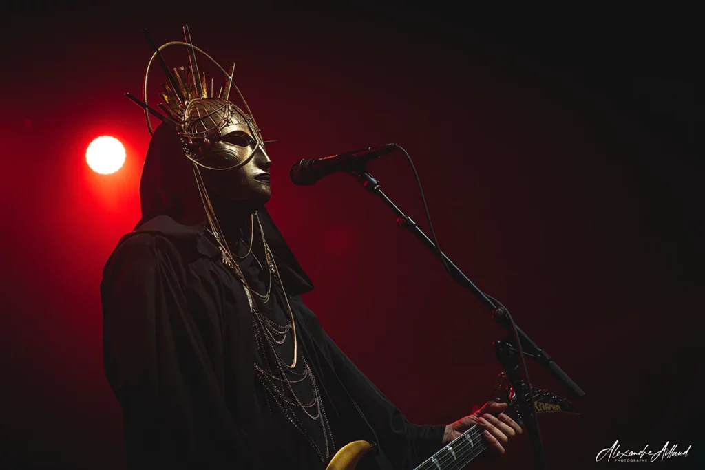 Zachary Ezrin, fondateur d'Imperial Triumphant, en 1ère partie d'Igorrr