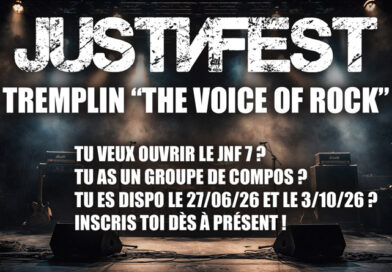 Tremplin The Voice of Rock : tente d'ouvrir pour le Just'n'Fest 2026