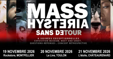 MASS HYSTERIA : Sans Détour. 8 Dates pour une tournée intimiste