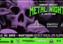 Metal Nights avec Alchemists, Ghetto Paradise et Kr3v le 31 janvier 2026 - Under a Metal Sun