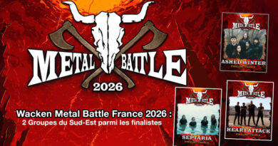 Wacken Metal Battle France 2026 : Septaria et Heart Attack, le Sud-Est à l’honneur parmi les finalistes