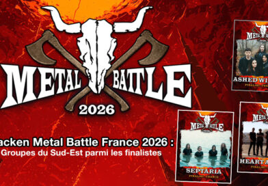 Wacken Metal Battle France 2026 : Septaria et Heart Attack, le Sud-Est à l’honneur parmi les finalistes