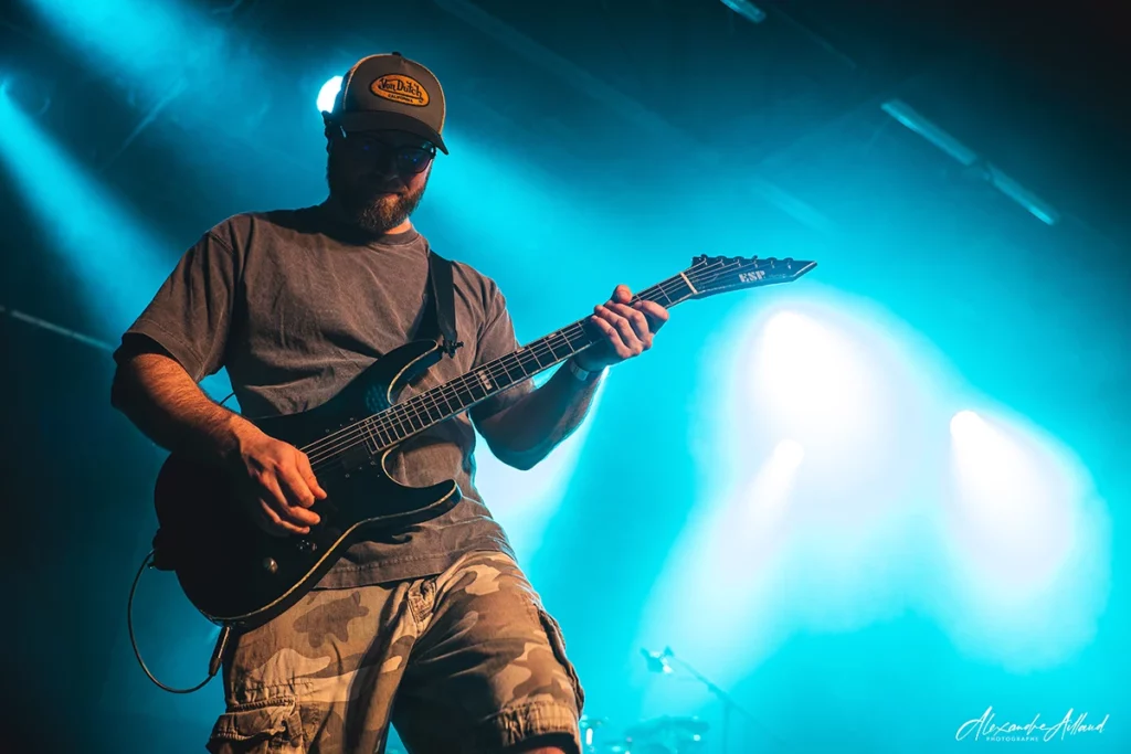 Guillaume, guitariste de Kr3v -- Under a Metal Sun