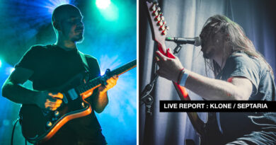 Chronique du concert de Klone et Septaria à La Moba le 30 janvier 2026 - Under a Metal Sun