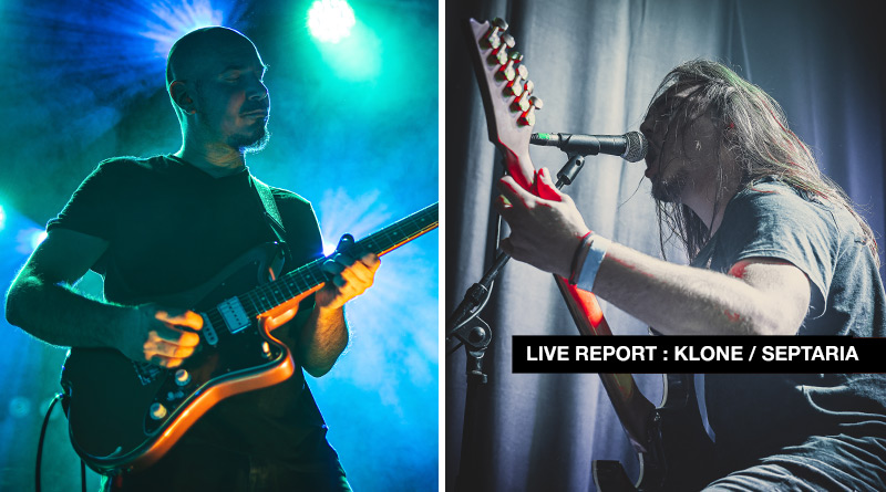 Chronique du concert de Klone et Septaria à La Moba le 30 janvier 2026 - Under a Metal Sun