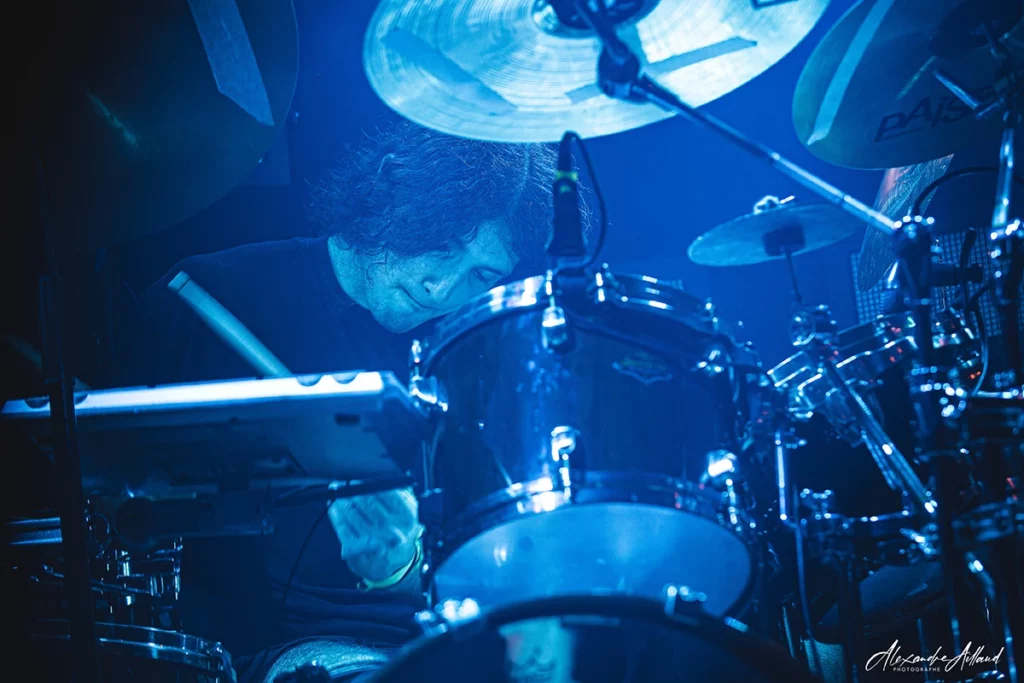 Hugo, batteur du groupe de Metal Progressif SEPTARIA - © Under a Metal Sun