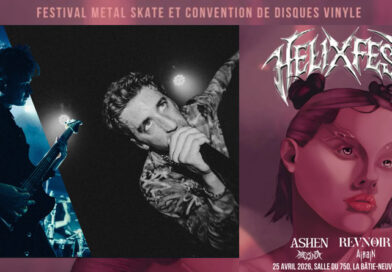Helix Fest à La Bâtie-Neuve (05) : Metal, skate, vinyles et culture alternative le 25 avril avec ASHEN, REVNOIR, Helixia et Airain - Under a Metal Sun