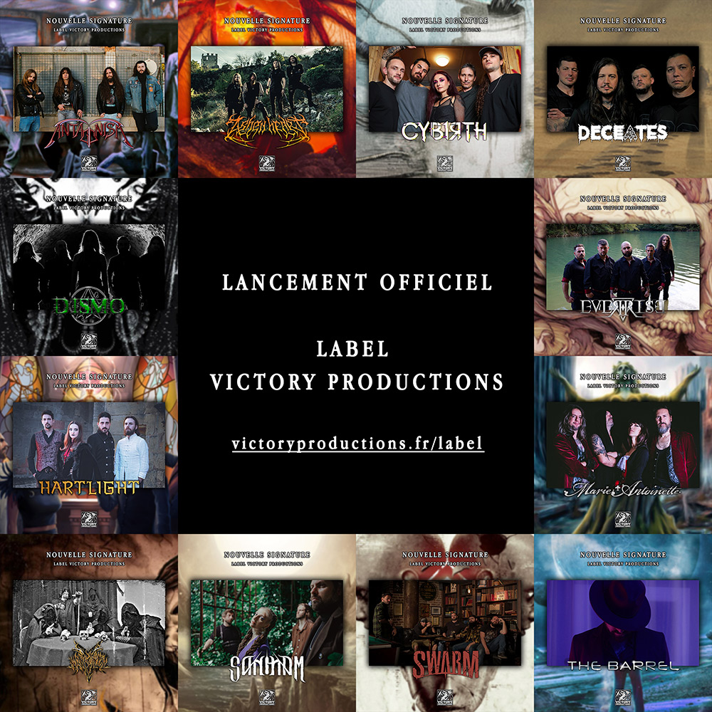 Victory Productions se transforme en label et lance son site web - Under a Metal Sun