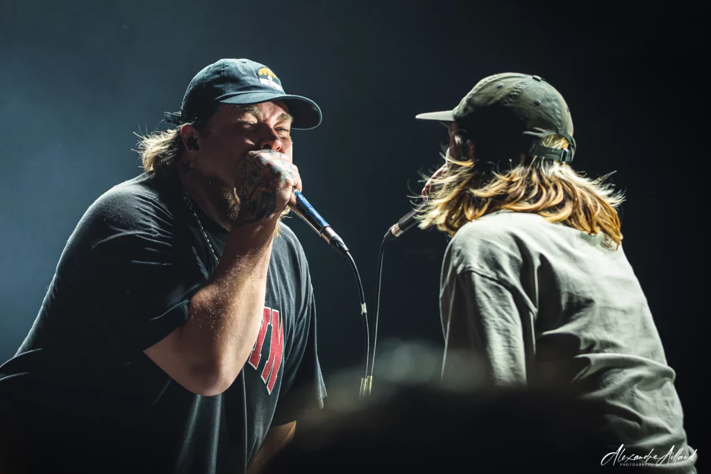 Gaëtan de Spleen en featuring avec Soul Splitter au Headbang Festival, le 7 mars 2026 - © Under a Metal Sun