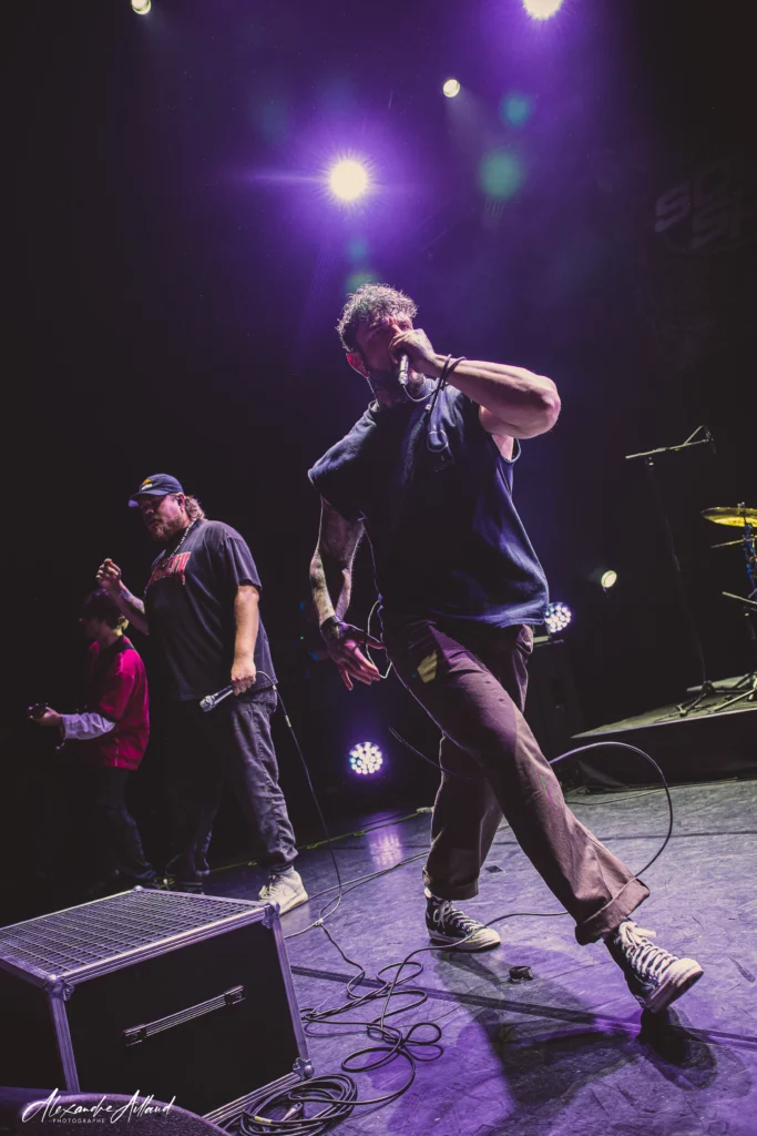 Théo d'Embersight en featuring avec Soul Splitter au Headbang Festival, le 7 mars 2026 - © Under a Metal Sun