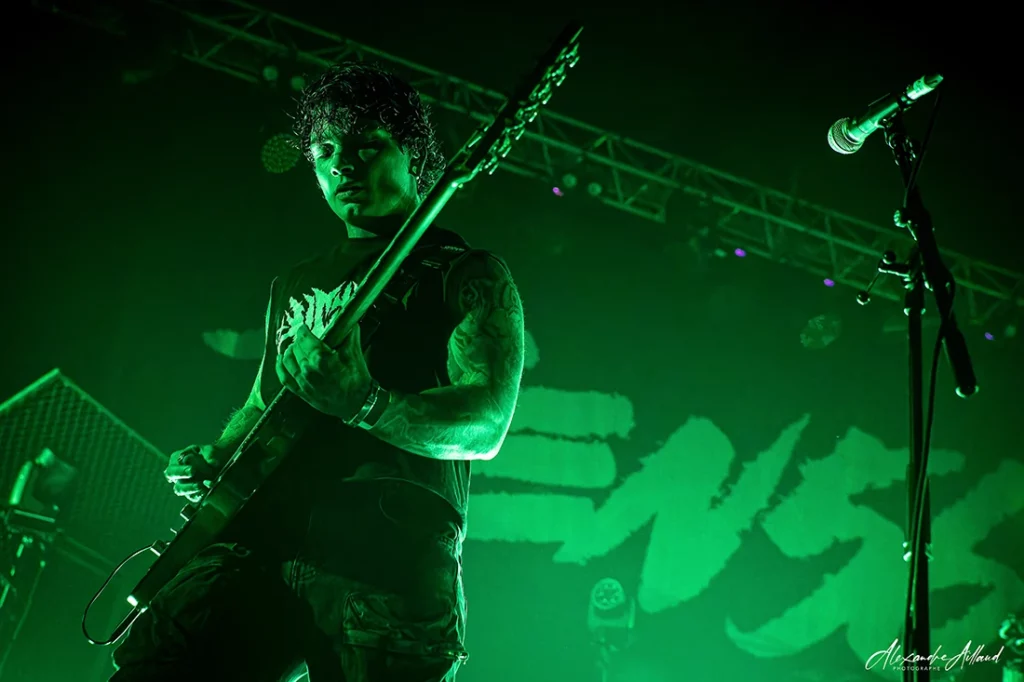 Luka Garotin guitariste de TEN 56. au Headbang Festival au 6MIC - © Under a Metal Sun