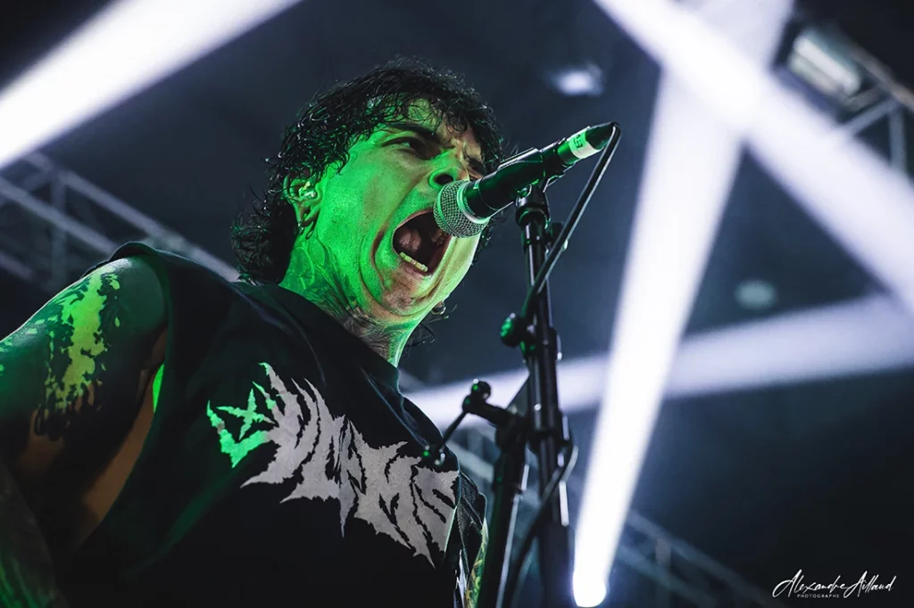 Luka Garotin, guitariste de TEN 56. au Headbang Festival le 7 mats 2026 - © Under a Metal Sun