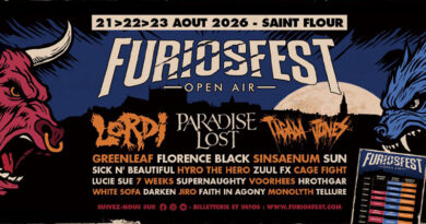 Le FuriosFest 2026 dévoile son affiche pour sa 6eme édition - Under a Metal Sun