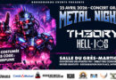 Metal Nights avec TH3ORY le 25 avril 2026 - Under a Metal Sun
