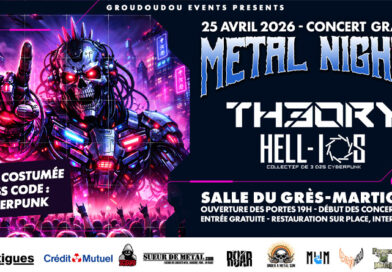 Metal Nights avec TH3ORY le 25 avril 2026 - Under a Metal Sun