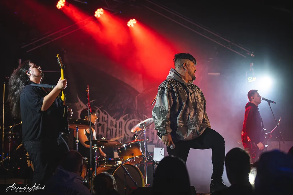 Dissociated au Jas'Rod en ouverture pour Black Bomb A - Under a Metal Sun