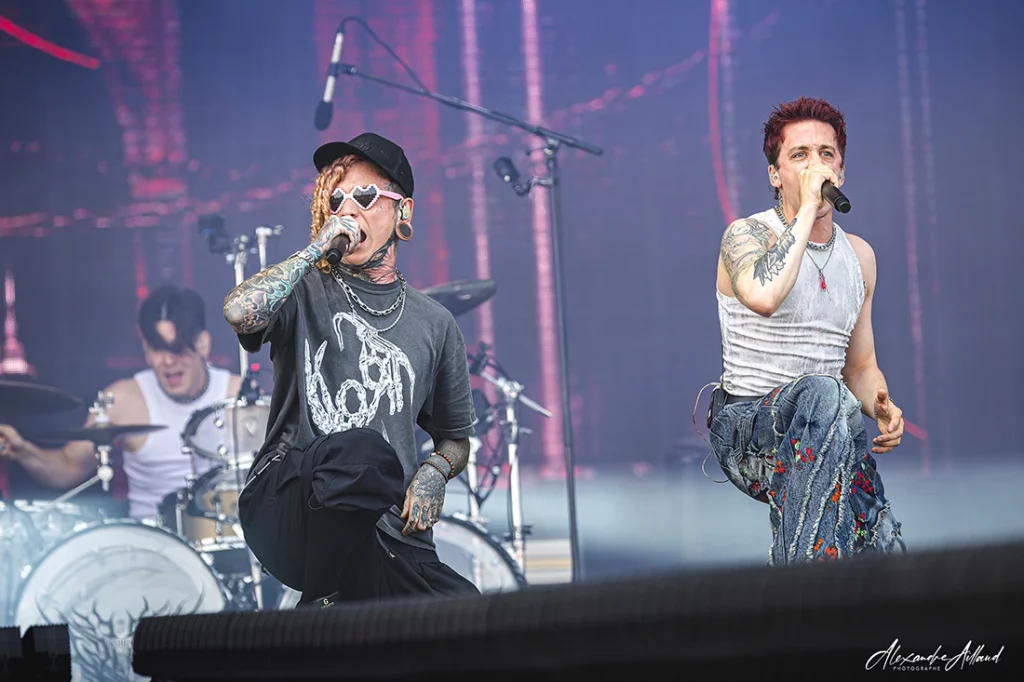 ASHEN avec Will Ramos en featuring au Hellfest 2025 - © Under a Metal Sun