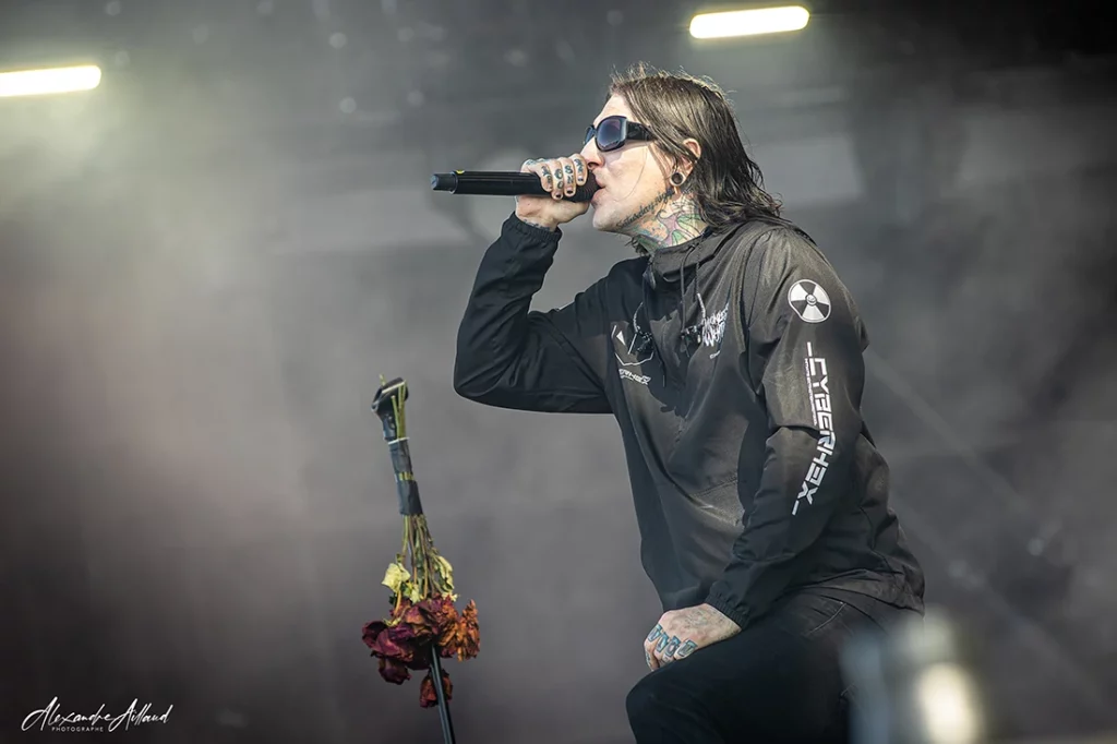 Motionless in white au Hellfest 2025 - Under a Metal Sun
