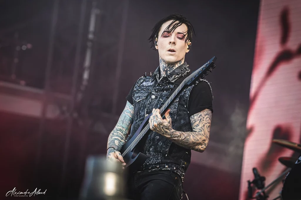Motionless in white au Hellfest 2025 - Under a Metal Sun