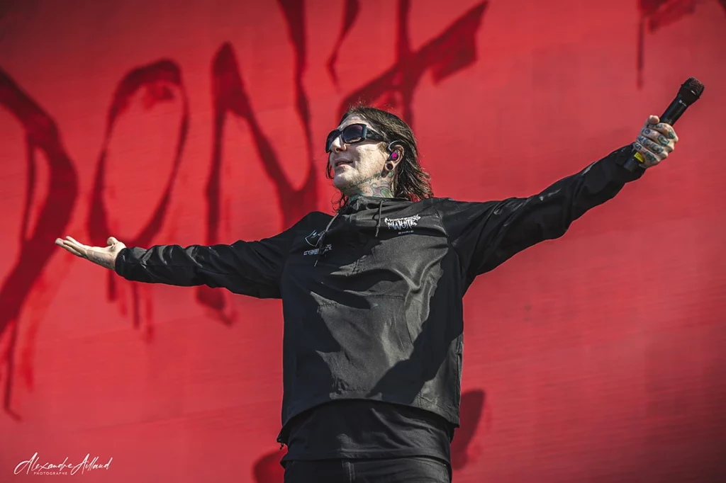 Motionless in white au Hellfest 2025 - Under a Metal Sun