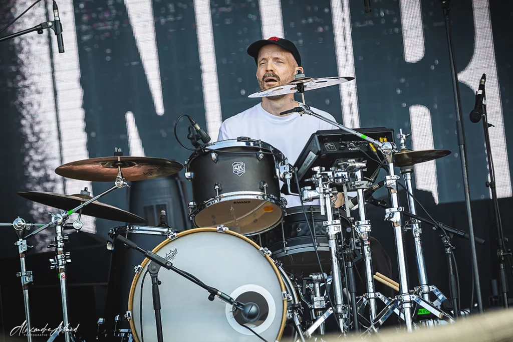 David Sandström avec REFUSED / Hellfest 2025