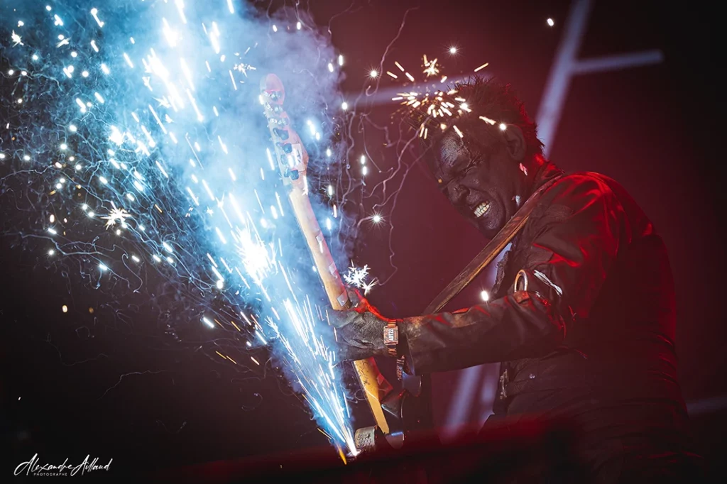 Brun'o Klose de Shaârghot au Hellfest 2025 - Under a Metal Sun
