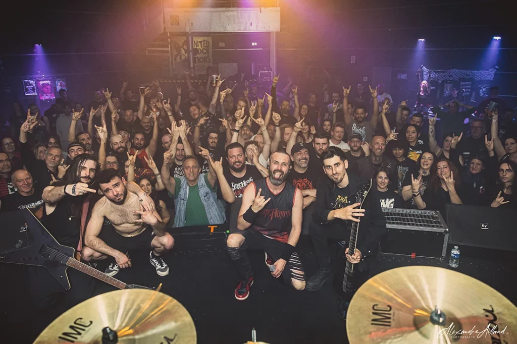 Stone Horns en ouverture pour Black Bomb A au Jas'Rod le 16 avril 2026 - Under a Metal Sun