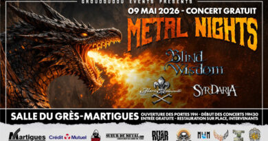 Metal Nights avec SYR DARIA, MARIE ANTOINETTE et BLIND WISDOM le 09 mai 2026 - Under a Metal Sun